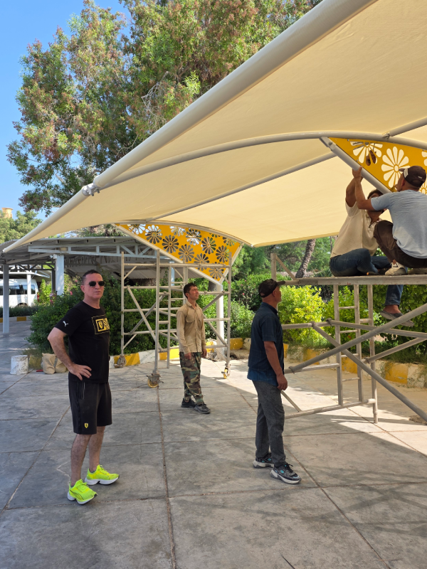 Car Parking Shades Kish Island
